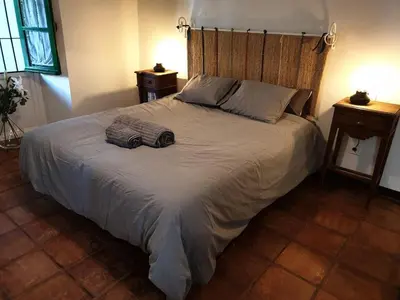 Cama o camas de una habitación en Apartamento Las Setas