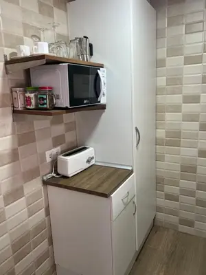Una cocina o zona de cocina en Apartamento de Lola