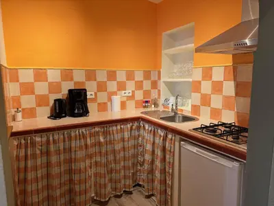 Una cocina o zona de cocina en Cortijo Rosario
