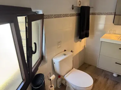 Un baño de Cortijo Rosario