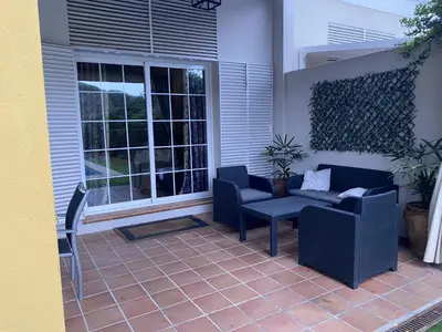 Zona de estar de Casa el Rincón del Lago Alojamiento Rural