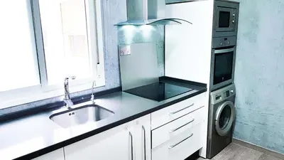 Una cocina o zona de cocina en Paseo de La Victoria