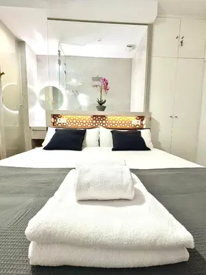 Cama o camas de una habitación en Unique House - Private SPA&Pool -StayInSeville