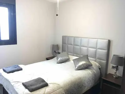 Cama o camas de una habitación en Apartamento Girasol