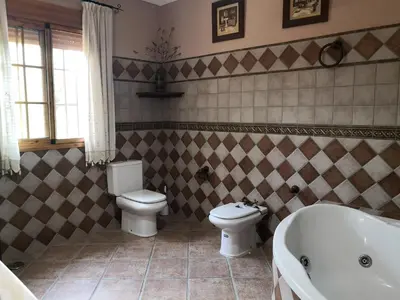 Un baño de Villa Hierbabuena