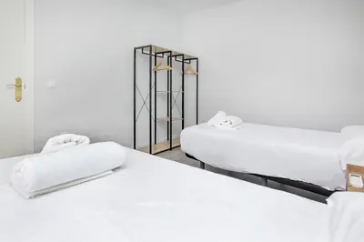 Cama o camas de una habitación en Califal San Pedro