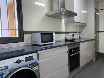Una cocina o zona de cocina en Apartment Lucena Center Bajo Parking Gratis