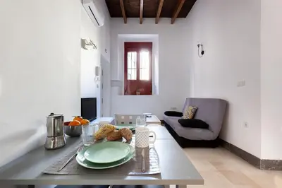 Zona de estar de Pasaje de amores der Descanso en casa y vida cultural y monumentos 2px