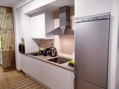 Una cocina o zona de cocina en Apartamento Nuevo Centro Historico Sevilla