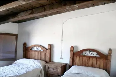 Cama o camas de una habitación en Luxurious Villa in Loja with pool