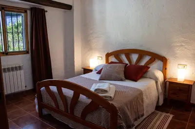 Cama o camas de una habitación en Cauchil Chico