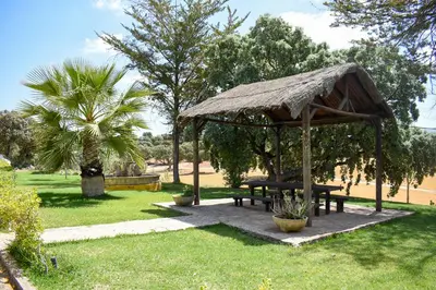 Jardín al aire libre en Finca La Lola - Secluded Andalusian Finca for Groups of up to 24 Guests