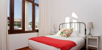 Cama o camas de una habitación en Entre 2 Mezquitas Apartamento 8