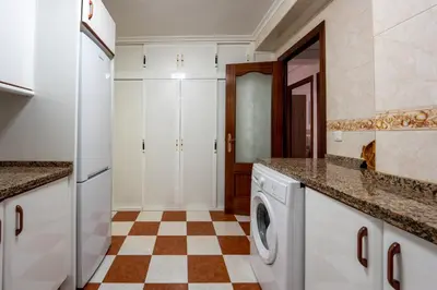 Una cocina o zona de cocina en Sevilla Sol