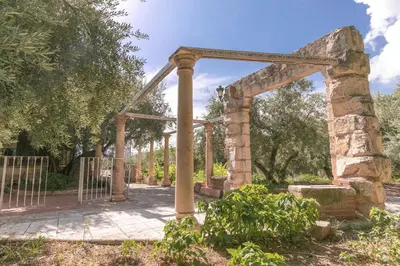 Jardín al aire libre en FINCA Del VALLE VTAR