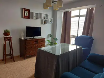 Una televisión o centro de entretenimiento en Corazón de Aguilar