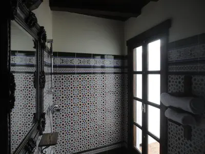 Un baño de Hotel Rural las Cinco Ranas