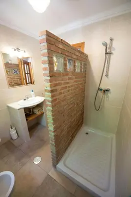 Un baño de Bonita casa con vistas El Chorro