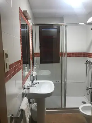 Un baño de Hostal Rio de Oro