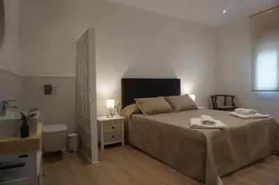 Cama o camas de una habitación en El Molinillo The senses experience