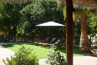 Jardín al aire libre en El Molinillo The senses experience