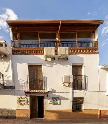 Un balcón o terraza de Casa El Forestal