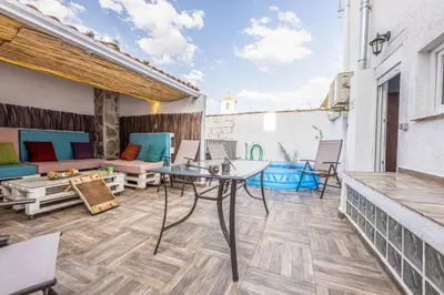 Un balcón o terraza de Casa El Forestal