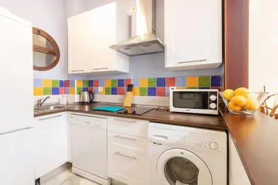 Una cocina o zona de cocina en Puerta San Esteban