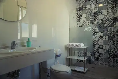 Un baño de Apartamentos Ondeanos