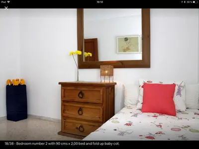 Cama o camas de una habitación en Golondrina