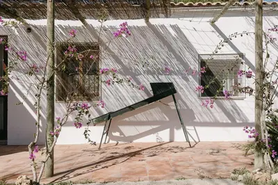 Jardín al aire libre en Peñalosa
