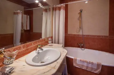 Un baño de Hotel Hidalgo