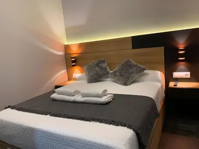 Cama o camas de una habitación en San Fernando 24
