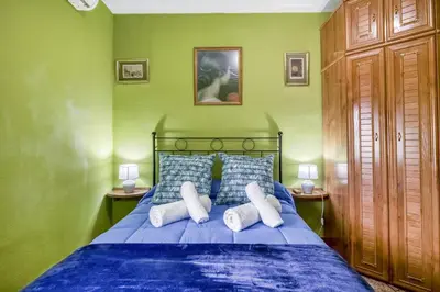 Cama o camas de una habitación en Alojamiento en Casco Antiguo de Cordoba