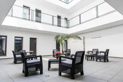 Zona de estar de gm hotel