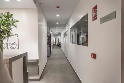 El vestíbulo o zona de recepción de gm hotel