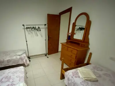 Cama o camas de una habitación en Caminito del Rey casa rural Bellavista Carratraca