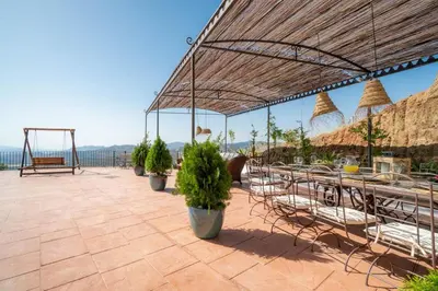 Paisaje cerca de esta villa