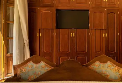 Cama o camas de una habitación en Alojamiento Turístico Fuente del Rey
