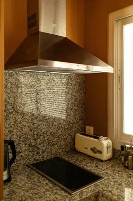 Una cocina o zona de cocina en Alojamiento Turístico Fuente del Rey