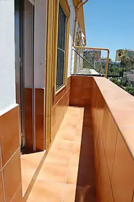Un balcón o terraza de Apartamento San Juan de Dios