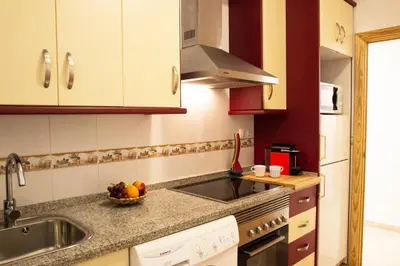 Una cocina o zona de cocina en Puerta a la Mezquita