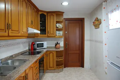 Una cocina o zona de cocina en Casa de David