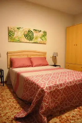 Cama o camas de una habitación en Casa de David