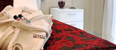 Cama o camas de una habitación en VENUS DE BAEZA SUITE