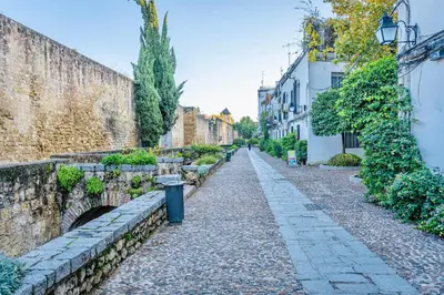 Jardín al aire libre en Apartamento La Mezquita-Catedral
