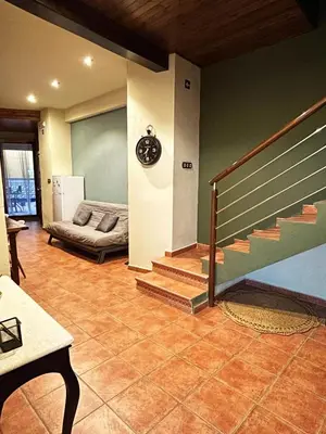 Zona de estar de Charming House in Arjona
