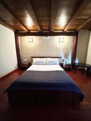 Cama o camas de una habitación en Charming House in Arjona