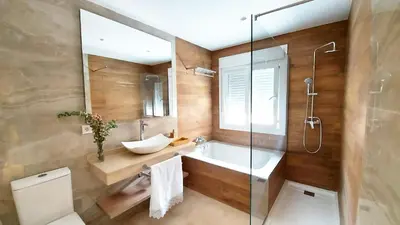 Un baño de Entrenaranjos