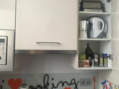 Una cocina o zona de cocina en Hispalis Puerta Carmona